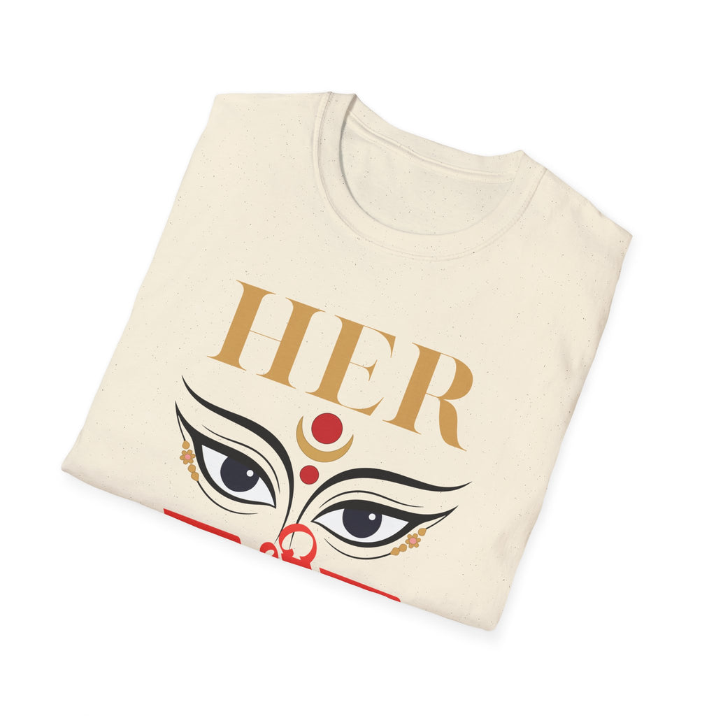 T-Shirt "Jai Shri Ram" Divine Eyes Graphic Tee — Spiritual Hindu Festival Shirt