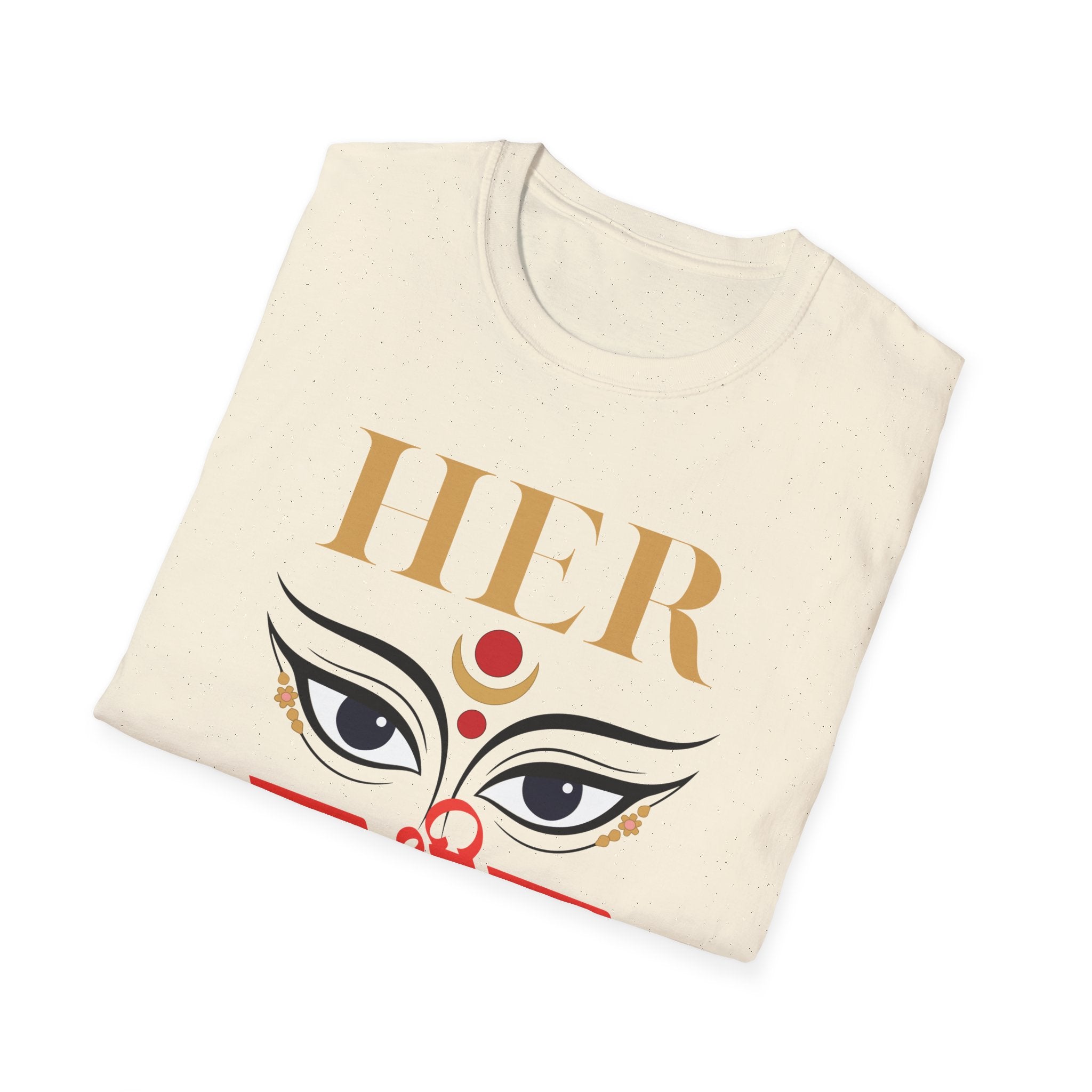 T-Shirt "Jai Shri Ram" Divine Eyes Graphic Tee — Spiritual Hindu Festival Shirt