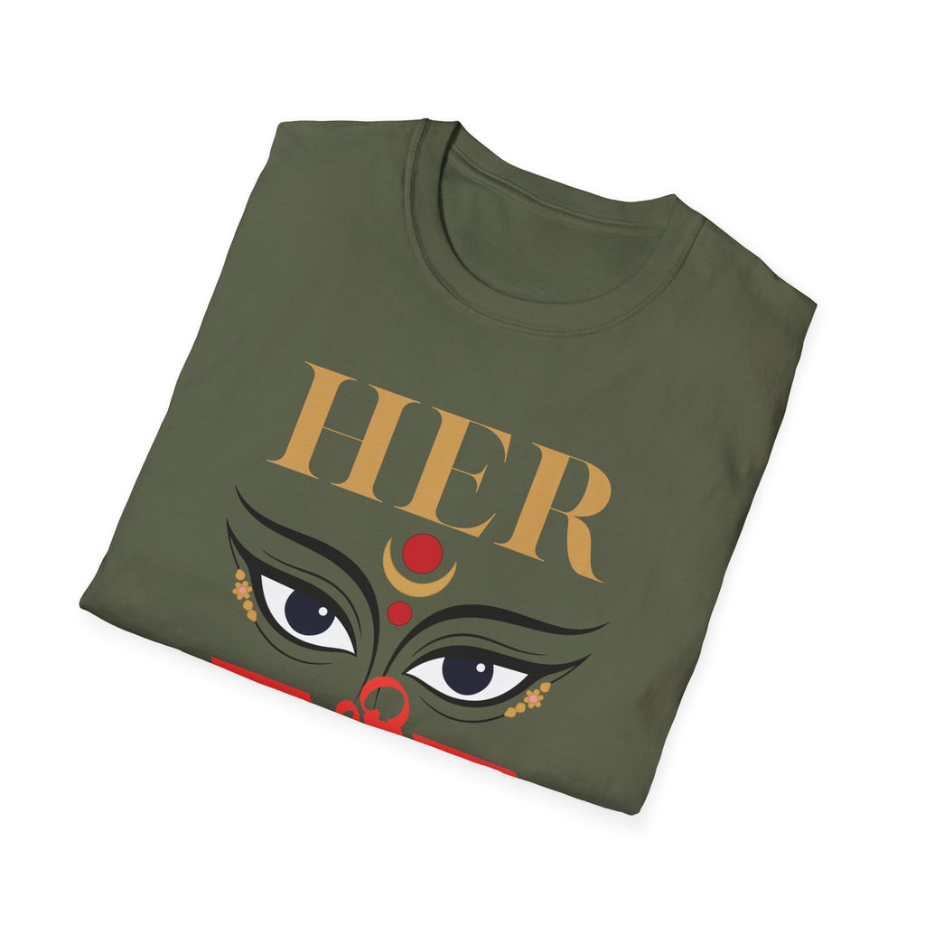 T-Shirt "Jai Shri Ram" Divine Eyes Graphic Tee — Spiritual Hindu Festival Shirt