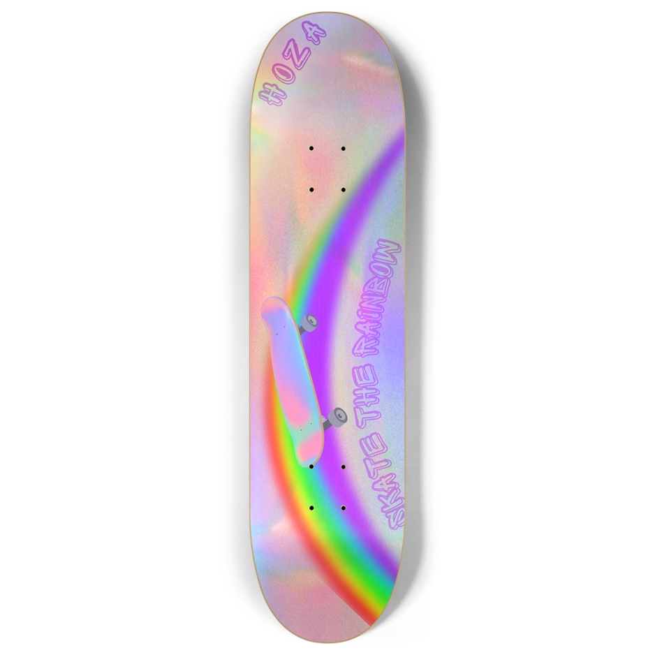 "Skate The Rainbow" HOZA Board